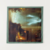 Kerst Carol Ghost of Christmas Past Wandkleed (Voorkant (horizontaal))