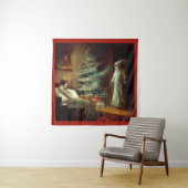 Kerst Carol Ghost van Kerstmis cadeau Wandkleed (In situ)