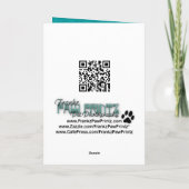 Kerst - Cavachon - Max Feestdagen Kaart (Achterkant)