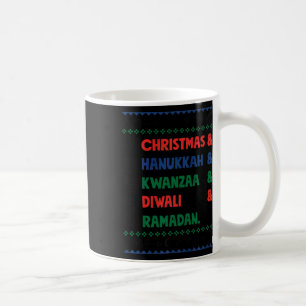 Kerst Chanoeka Kwanzaa Diwali Ramadan Funny Ug Koffiemok