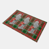 Kerst Cherub Angel Plaid Deurmat Welkom mat (Schuin)