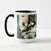 Kerst Chickadee Chatter Mok (Links)