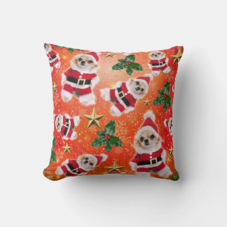 Kerst Chihuahua Kussen