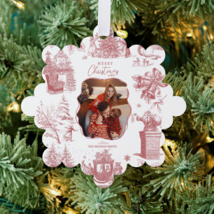 Kerst Chinees decoratieve foto boom ornament Kaart