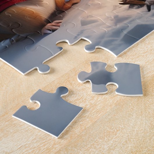 Kerst Chipmunks Puzzel Legpuzzel (Zijkant)