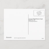 Kerst CNW Depot Briefkaart (Achterkant)