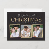 Kerst Collage Vakantie Foto Kaart (Voorkant / Achterkant)
