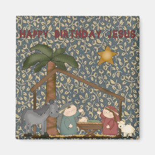 Kerst Collectie Geboorte Baby Jesus Magnet Magneet