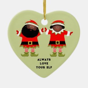 Kerst Collectie Koppel Keramisch Ornament
