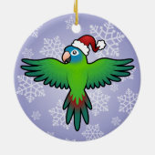 Kerst Conure / Loriket / Parrot Keramisch Ornament (Achterkant)