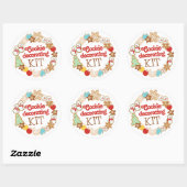 Kerst Cookie Decorating Kit Label (Vel)