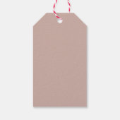 Kerst Cookie Exchange Gingerbread Cadeaulabel (Achterkant)