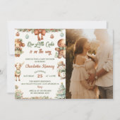 Kerst Cookies Party Baby shower Party Foto Kaart (Voorkant)