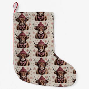 Kerst Coquette Schotse Hooglander Cowboy Boer Kleine Kerstsok