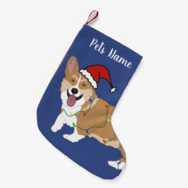 Kerst Corgi Kleine Kerstsok