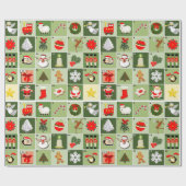 Kerst Countdown Cadeaupapier (Vlak)