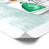 Kerst Countdown Kalender Poster (Hoek)