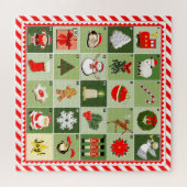 Kerst Countdown Legpuzzel (Horizontaal)