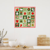 Kerst Countdown Poster (Keuken)