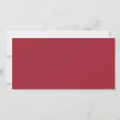Kerst coupon cadeaubon sjabloon (Achterkant)