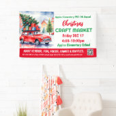 Kerst Craft Market PTO PTA Kerk Banner (Insitu)