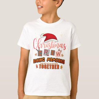 Kerst Crew bakt samen herinneringen T-shirt