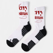 Kerst Crew Soks Sokken (Links)