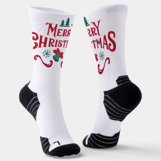 Kerst Crew Soks Sokken (Gebogen)