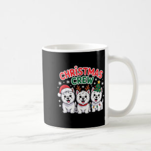 Kerst Crew Westie Kerst West Highland Whit Koffiemok