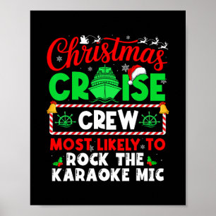 Kerst Cruise Bemanning die het meest waarschijnlij Poster