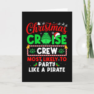 Kerst Cruise Bemanning Het Meest Waarschijnlijk Fe Kaart