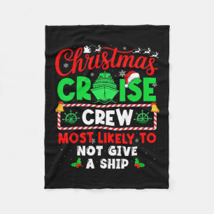 Kerst Cruise Bemanning Het Meest Waarschijnlijk Ni Fleece Deken