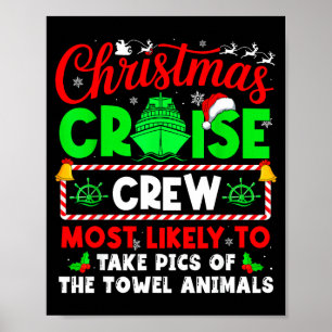 Kerst Cruise Bemanning Meest Waarschijnlijk Cs Han Poster