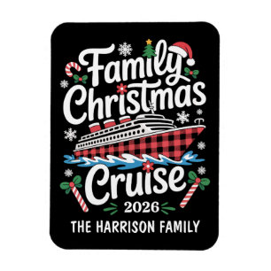 Kerst Cruise Schip Decor Hut Magneet