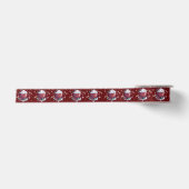 Kerst Cup Warme Chocolade | Rood Lint (Voorkant)