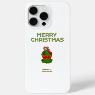 Kerst Cupcake Apple iPhone 15 Pro Max Hoesje
