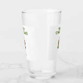 Kerst Cupcake glas Tumbler (Links)