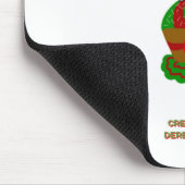 Kerst Cupcake Muismat (Hoek)
