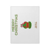 Kerst Cupcake Notitieblok (27,9 cm x 21,6 cm) (Gedraaid)