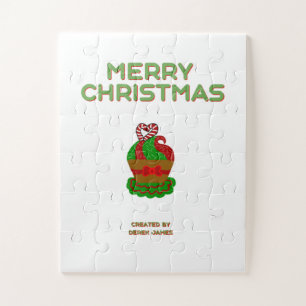 Kerst Cupcake Puzzel (27.94 cm x 35.56 cm)