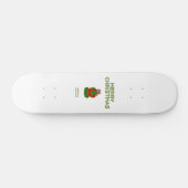Kerst Cupcake Skateboard (Horizontaal)