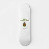 Kerst Cupcake Skateboard (Voorkant)