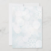 Kerst Cupcake Verjaardag Uitnodiging (Achterkant)