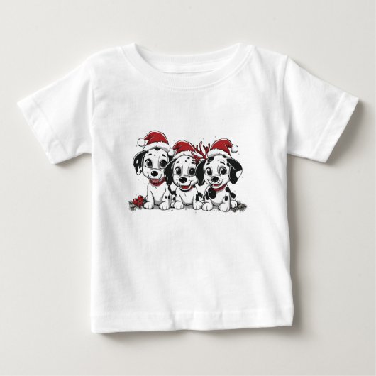 Kerst Dalmatische Honden (Voorkant)