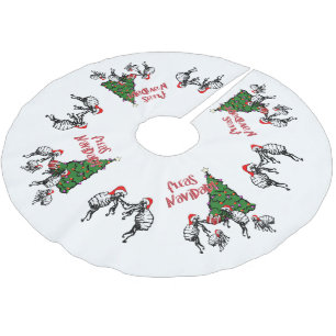Kerst Dansende Vlooien Navidad Kerstboom Rok