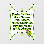 Kerst decoratie raamsticker (Vel)