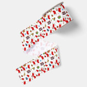 Kerst decoratief lint (Achterkant)