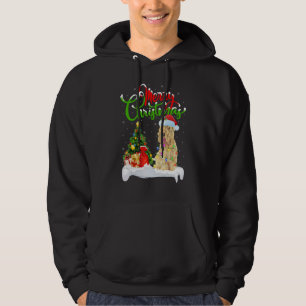 Kerst Decoraties Kerstman Wheaten Terrier Hond Ker Hoodie