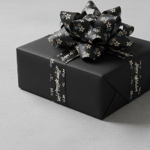 Kerst decoratieve cadeauverpakkingslint