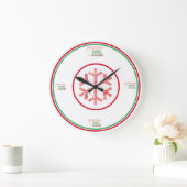 Kerst decoratieve klokken groot (Huis)